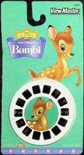 Walt Disney's Bambi 3d View-Master 3 Reel Packet NEW SEALED