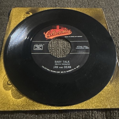 Jan & Dean: Baby Talk/ Swingin' Medallions: Double Shot Of Baby's .....45 -1521