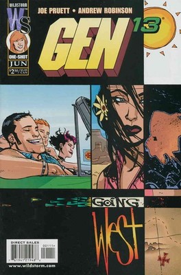 Gen13: Going West #1 FN; WildStorm | w/Bag+Board