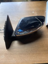 NISSAN QASHQAI FRONT LEFT DOOR MIRROR + CAMERA SILVER (038139) El1