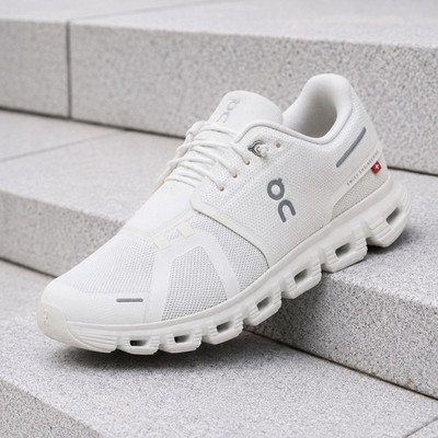 On Running Cloud 6 All White 3MF10071200 Men's Size New