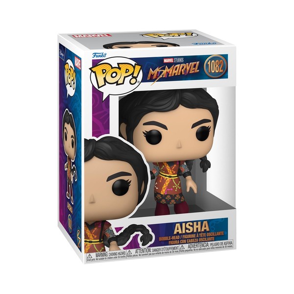 Funko Pop! Marvel: Ms. Marvel - Aisha - Vinyl-Sammelfigur - Geschenkidee - Offiz-image