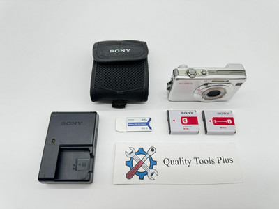 Sony Cybershot DSC-W100 Classic Digital Camera With Accessories