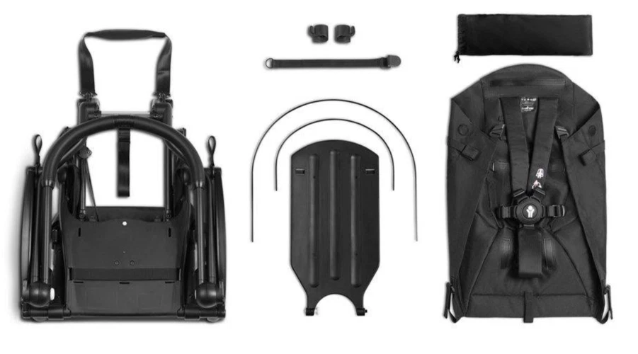 ⭐️ Babyzen YOYO CONNECT Duo Double Stroller FRAME BLACK for YOYO + 2 Birth+ NEW - Image 2 of 4