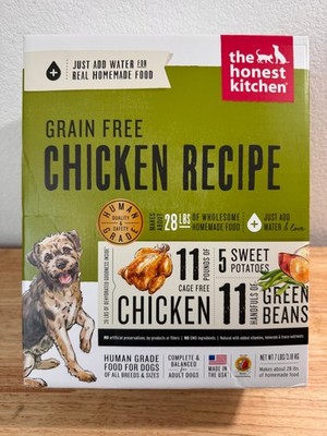 The Honest Kitchen Dehydrated Grain Free Chicken Recipe Dog Food, 7 lb Box