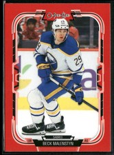 2025-26 O-Pee-Chee Beck Malenstyn Red Border SP #156
