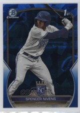 2023 Bowman Chrome Draft Sapphire Edition Spencer Nivens #BDC-93 1fa0