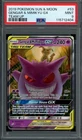 Pokemon PSA 9 Gengar & Mimikyu GX 53/181 Team Up Full Art Ultra Rare Mint