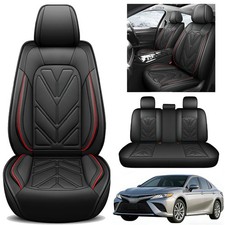 For Toyota Camry 2007-2026 Car Seat Covers Front Rear Full Set Cushion Protector For Toyota Camry 2007-2026 Car Seat Covers Front Rear Full Set Cushion Protector