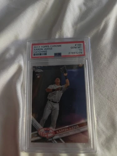 2017 Topps Chrome - Aaron Judge #169 (RC) PSA 10