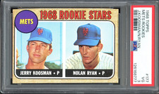 1968 Topps #177 Nolan Ryan Rookie PSA 3 Vintage HOF RC Baseball Card (8777)