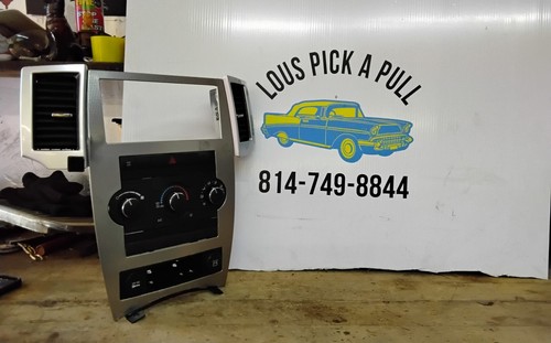 2008-2010 JEEP GRAND CHEROKEE HEATER AC CLIMATE CONTROL SWITCH &BEZEL OEM PART - Foto 4 di 24