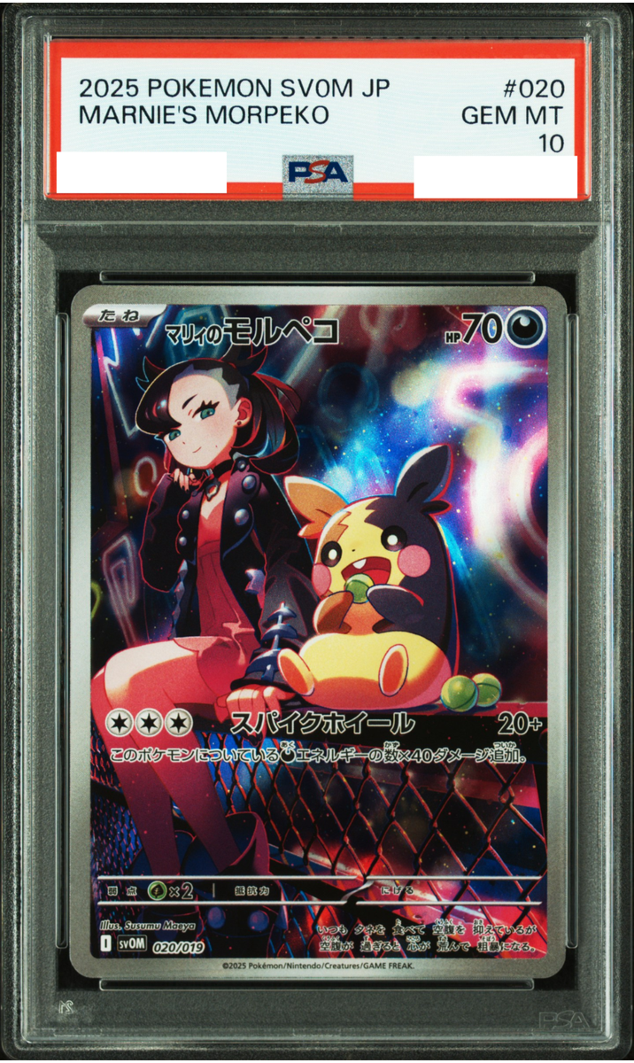 ポケモンカードゲーム Marnie's Morpeko #020 Gem Mint 10 PSA 10 Marnie's Morpeko 020/019 SVOM Starter Set Promo Pokemon