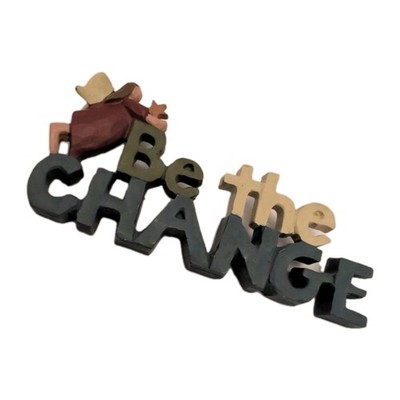 2011 Blossom Buckey B. Lloyd '' Be The Change'' Angel Inspirational 4''