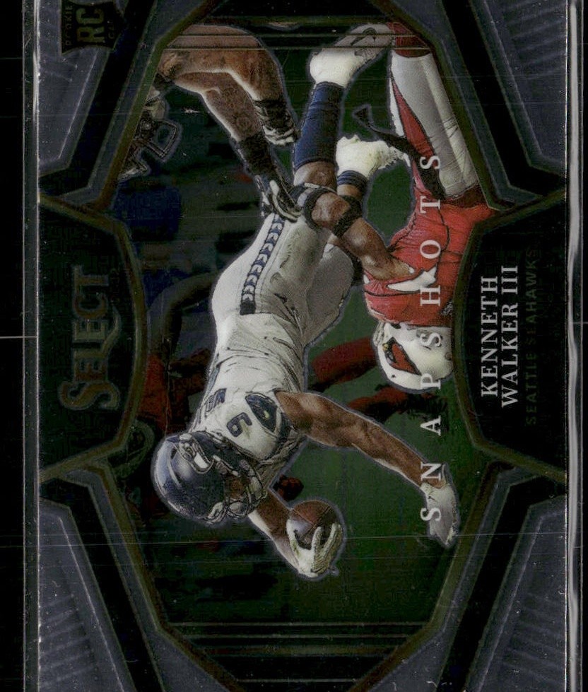 2022 Panini Select #SS-11 Kenneth Walker III Snapshots Rookie