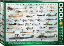 EuroGraphics World War I Aircraft 1000 pcs Puzzle - NEW SEALED