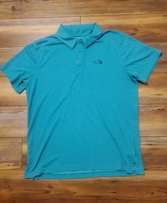The North Face Men's Large FlashDry Polo Shirt Short Sleeve Athletic L