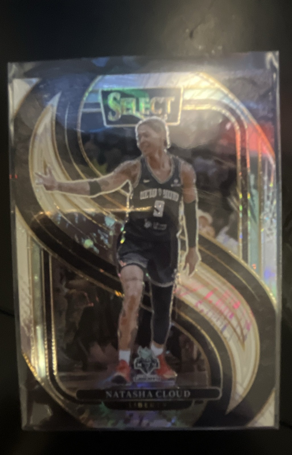 Natasha Cloud [Silver Party Prizm] #116 2025 Panini Select WNBA
