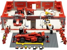 LEGO&reg; Racers 8144-2 Ferrari 248 F1 team (Raikkonen edition)