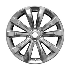 Metallic Polished 10 Spoke 20 X 8 Refurbished Wheel