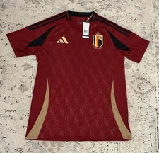 Adidas Authentic Belgium National Team Soccer 2024 IQ0769 Jersey Men’s Sz: L