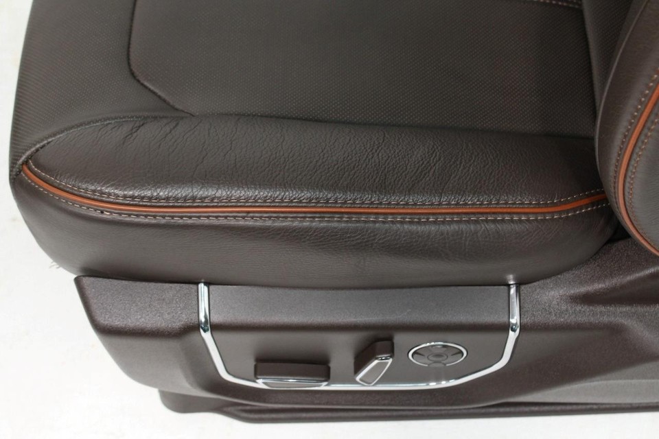 Java Leather King Ranch 2015 - 2022 Ford F150 Super Duty Front Seats, King Ranch Java Brown ...