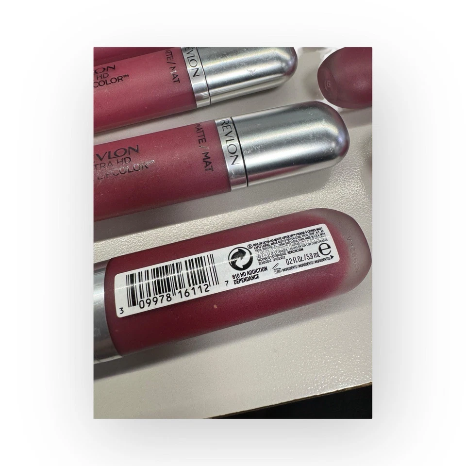 NIB Revlon Ultra HD Matte Lipcolor  610 Addiction  0.2 Fl Oz / 5.9ml - Image 3 of 4