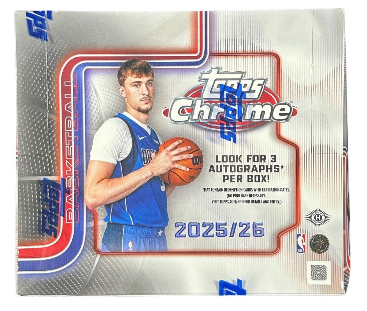 2025/26 Topps Chrome Basketball Jumbo Box | eBay