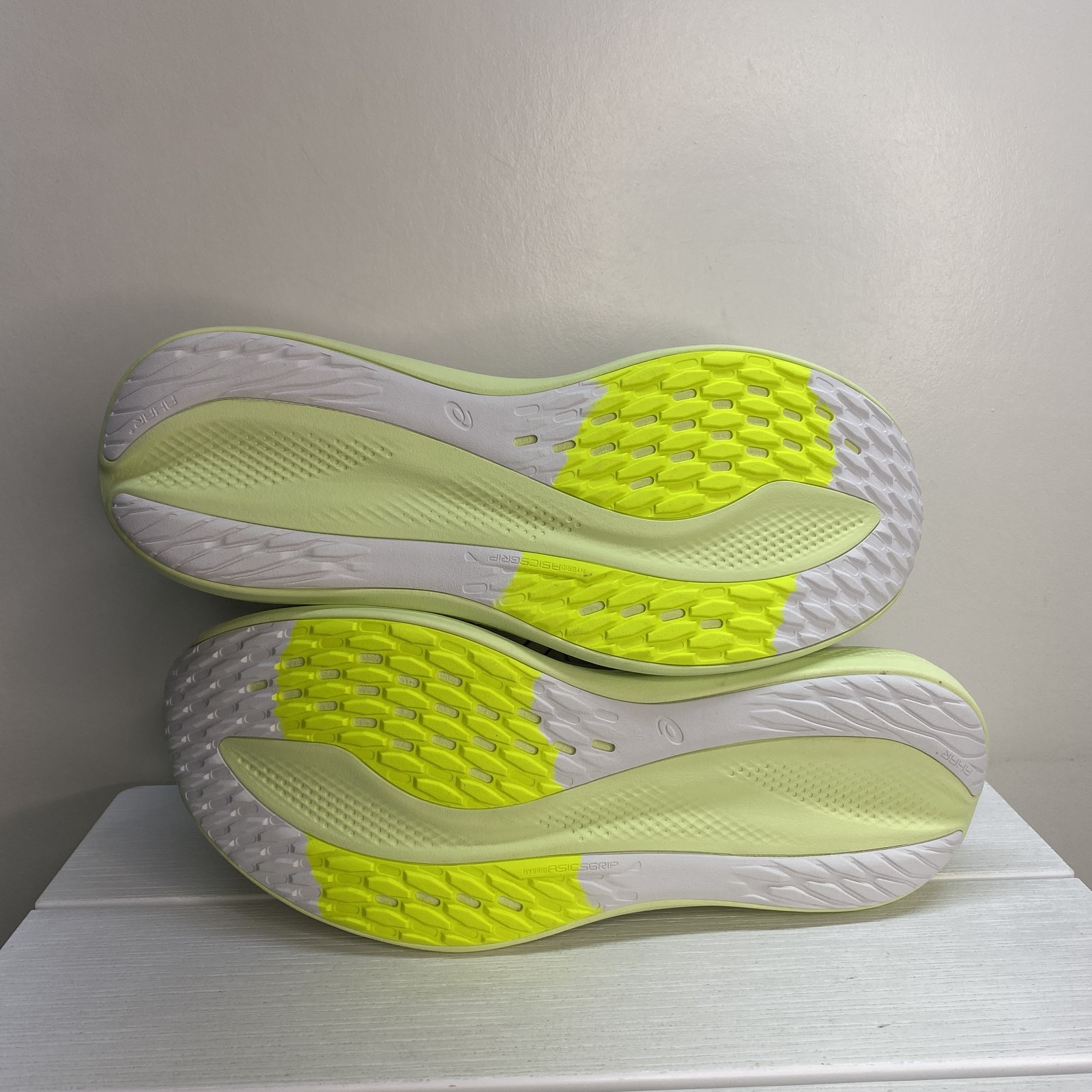 Asics Glideride Max Mens Size 11 Birch Black Mesh Upper Lace Up Running Shoes thumbnail 5