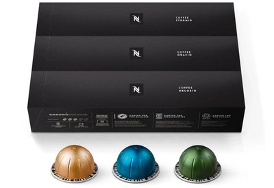 Nespresso Capsules Vertuo, Variety Pack, Medium and Dark Roast Coffee, 30 Count.