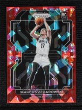 2021 Panini Prizm NBA 75th Anniversary Diamond 53/75 Marcus Zegarowski #300 1s6