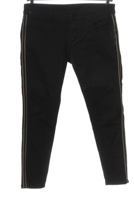BLUE FIRE CO Hüfthose Damen Hose Gr. DE 38 schwarz Casual-Look