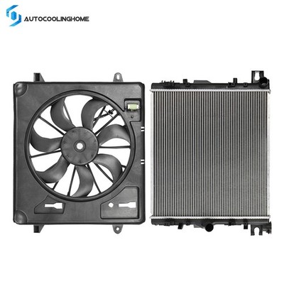 Electric Radiator & Cooling Fan Assembly Kit For 2007-2011 Jeep Wrangler 3.8L V6