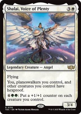 Shalai, Voice of Plenty (130) ( NM) Commander: Tarkir: Dragonstorm MTG TDC