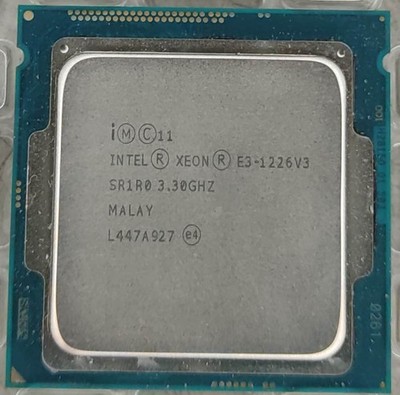 Intel Xeon E3-1226 v3 SR1R0 3,30GHz 4-Core LGA1150 CPU Prozessor