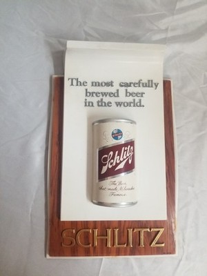 1968 Schlitz Embosograph Display