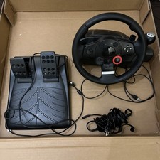 Logitech Driving Force GT E-X5C19 Force Feedback Racing Wheel Set PS2/PS3/PC