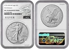 2026 W Silver American Eagle $1 Enhanced Finish NGC MS70 First Releases #432