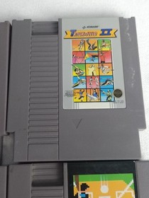 Vintage Nintendo NES Sports Cartridge lot of 4 Baseball, Soccer, Track & Field 