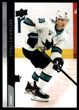 2020-21 Upper Deck Ryan Donato San Jose Sharks #613 15520