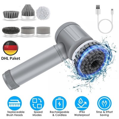 Kabellos Elektrische Reinigungsbürste Power Spin Scrubber Multi Reinigungsgerät