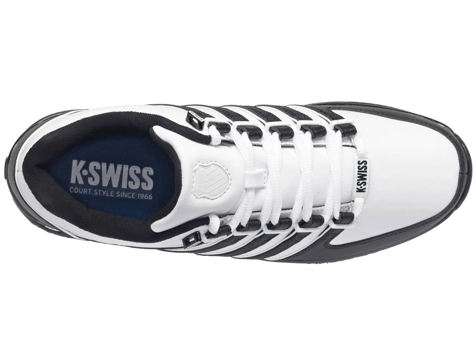 K-Swiss RINZLER Herren Schwarz Sportschuhe Sneakers Outdoor Alltag 01235-944-M - Bild 3 von 4