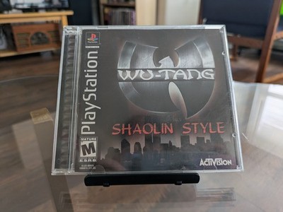 Wu-Tang Shaolin Style PS1 PlayStation 1 Complete CIB Black