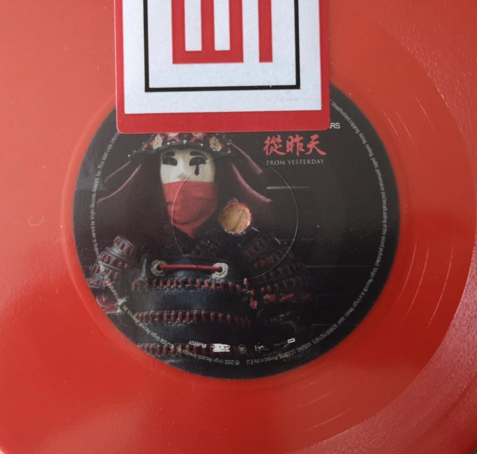 Thirty Seconds To Mars – UK Feb 2008 Etched*RED Vinyl*1-sided 7": From Yesterday - Image 3 of 3