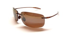 Maui Jim H422-26 Breakwall Sunglasses Rootbeer Frame / HCL Bronze Polarized Lens