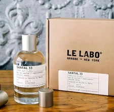 SANTAL 33 by LE LABO 3.4oz-100ml Eau de Parfum for Unisex Authentic (New in Box)