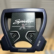 TaylorMade Spider X Putter 34in-Long Left-Handed Dark Blue w/ Head Cover Used