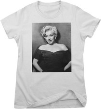 Marilyn Monroe Damen Can't Look Away From You Girly Tee RD-5-MM006-DTG