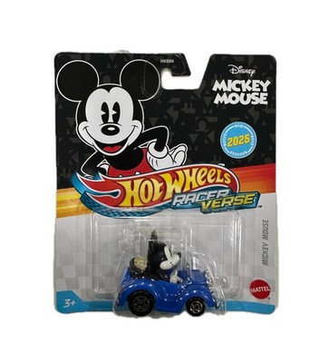 Hot Wheels Racer Verse Mickey Mouse Disney Blue Car