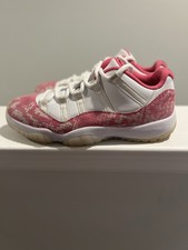 jordan 11 high pink snakeskin